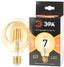 Лампа светодиодная филаментная F-LED G95-7W-824-E27 gold (филамент, шар зол, 7Вт, тепл, E27) (20/420) ЭРА - Б0047662