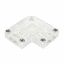 Коннектор угловой для ленты ARL-50000PV (15.5x6mm) прозрачный (ARL, Пластик) - 027062 Arlight