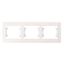 Рамка 3-м Defne горизонт. бел. Makel 42001703