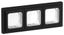 Рамка 3-м СП FLITE Рпро-3-55-ФлЧ IP55 черн. IEK FI-M30-32-55-K02