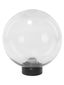 Светильник НТУ 03- 60-251 шар d=250 мм IP54 (прозрачный ПММА, основание плоское ПК, Е27) | SQ0330-0627 TDM