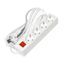 Удлинитель 4х5м с заземл. 10А IP20 2.2кВт ПВС 3х1 выкл. бел. Союз 2791