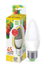 Лампа светодиодная LED-свеча-standard 5Вт свеча 3000К тепл. бел. E27 450лм 160-260В ASD 4690612003900