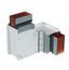 Горизонтальный + угол вертикальный тип 3 Cu 3P+N+Pe 1250А IP55 - PTC13EHVE3AA000 DKC (ДКС)