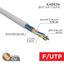 Кабель витая пара F/UTP, CAT 5e, PVC, 4PR, 24AWG, INDOOR, SOLID, серый, 305м, РФ REXANT | 01-0143-R MEET