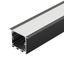 Профиль LINIA49-F-S-2000 BLACK (ARL, алюминий) - 057040 Arlight