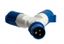 Розетка двухлучевая 1012-4h 2Р+РЕ 16А 110В IP44 PROxima | ps-1012-4h-16-110 EKF