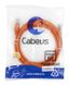 Патч-корд PC-UTP-RJ45-Cat.5e-2m-OR U/UTP, категория 5е, 2xRJ45/8p8c, неэкранированный, оранжевый, PVC, 2м - 7680c Cabeus