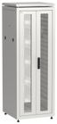 Шкаф напольный сетевой 19' LINEA N 33U 600х600мм передняя распашная перфорированная дверь задняя серый - LN35-33U66-2PP IEK