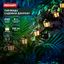 Гирлянда садовая Дэнлонг, 3000К, встроенный аккумулятор, солнечная панель, коллекция Пекин - 602-2430 MEET