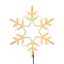 Фигура профессиональная Снежинка 55х55см белая - 501-324 NEON-NIGHT