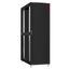 Шкаф серверный 42U 800х1200 передняя дверь: одностворчатая глухой металл IP51. задняя протект IP41. боковые панели: без. цвет: черный RAL9005 - NS 8242.9260 SYSMATRIX