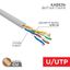 Кабель UTP 4PR 24AWG, CU (медь), CAT5e, 100 МГц, PVC, серый, бухта 25 м | 01-0043-25 REXANT MEET