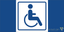 Знак безопасности NPU-6030.D01 "Символ доступ. для инвалидов" Белый свет a20603 BS
