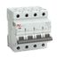 Выключатель автоматический четырехполюсный AV-6 40А D 6кА AVERES | mcb6-4-40D-av EKF