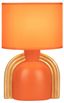 Настольная лампа Bella 7068-501 1 * Е14 40 Вт керамика оранжевая | Б0057263 Rivoli ЭРА