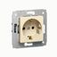 Розетка 1-м СП Cariva 16А IP20 2P+E защ. шторки немецк. стандарт винтов. клеммы механизм сл. кость (DIY-упак.) Leg 695917 Legrand