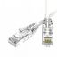 Патч-корд неэкранированный SLIM CAT6 U/UTP 4х2, 28 AWG, LSZH, белый, 0,2м | RN6UU4502WH-28 DKC ДКС