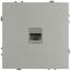 Розетка информационная 1-м RJ45 СП 16А IP20 250В Galaxy алюм. MC Б0070739