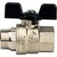 Кран шаровой 3/4' ВН ручка бабочка - RG008Q0BRA8ES0 STOUT SVB-0004-000020