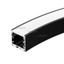 Профиль SL-ARC-3535-D800-A45 BLACK (320мм, дуга 1 из 8) (ARL, Алюминий) - 027640 Arlight