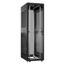 Шкаф серверный 42U 800х1200 передняя дверь: без. задняя двустворчатая перфорированная IP20. боковые панели: перфорированные. цвет: черный RAL9005 - EX 8242.9042 SYSMATRIX