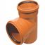 Тройник двухраструбный 87 градусов 160х110 для наружной канализации - 222420 Ostendorf