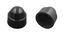 Колпачок на болт/гайку M12 пластиковый черный (16 шт.) - 5 0221 2 Европартнер