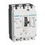 Выключатель автоматический NM8N-250HVS TM 3P 180А 50кА с рег. термомаг. расцепителем (R) | 367776 CHINT