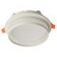Светильник потолочный встраиваемый, 25W 230V GX70, белый, круг, без лампы, DL700 | 51093 FERON