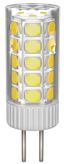 Лампа светодиодная Corn 5Вт капсульная 4000К нейтр. бел. G4 12В керамика IEK LLE-Corn-5-012-40-G4
