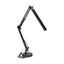 Светильник настольный с 2 креплениями (подставка и струбцина) LED 10 Вт черный диммером - 75-0225 MEET
