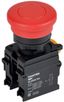 Кнопка ''Грибок'' без фиксац. d - 22 мм 1NO+1NC красная MASTER IEK MI-BG60-11M-3-21-K04