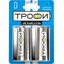 Батарейка щелочная (алкалиновая) LR20-2BL (12/96/3168) (D) | C0034933 ТРОФИ