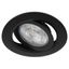 Светильник светодиодный встраиваемый KL LED 25A-5 3K BK SET 10 круглый поворотный черный 5Вт 3000К набор шт | Б0070935 MC