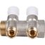 Коллектор распределительный 1', 2 отвода 1/2' - RG008SFVPNJ8BC STOUT SMB 6851 011202
