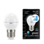 Лампа светодиодная LED 7 Вт 550 лм 6500К AC150-265В E27 шар P45 холодная шаговое диммирование выключателем Black Gauss - 105102307-S