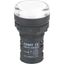 Индикатор ND16-22DS/4 белый АС 400В (R) | 593430 CHINT