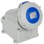 Розетка стационарная ССИ-1232 32А-6ч 220В 2P+PE IP67 | PSR11-032-3-0-67 IEK