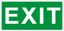 Пиктограмма ПЭУ 012 Exit (335х165) РС-M /комплект, 2шт./ | 2502000120 Световые Технологии