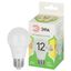 Лампа светодиодная LED 12 Вт 1200Лм 3000К груша теплый E27 220-240В A60-12W-830-E27 Green Line - Б0067110 ЭРА