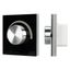 Панель SMART-P37-DIM-IN Black (230V, 1.5A, TRIAC, Rotary, 2.4G) (ARL, IP20 Пластик, 5 лет) - 028109 Arlight