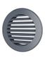 Решетка вентиляционная наружная круглая 136мм фланец 100 StreetLine сер. ERA 10РКН сер ЭРА