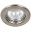 Светильник точечный встраиваемый под лампу DL10/DL3201 MR16 50W G5.3 титан | 15112 FERON DL10