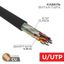 Кабель витая пара U/UTP кат.5 16х2х24AWG медь наружн. прокл. черн. (305м) (м) Rexant 01-1123 MEET