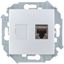Розетка компьютерная Simon15 RJ45 кат.6A AMP FTP алюм. Simon 1591563-033