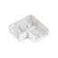 Коннектор угловой COB-MONO-10mm-2pin-STS-IP68 прозрачный - 059159 Arlight