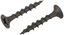 Саморез гипсокартон/дерево 3,5х25 черный (30шт) - 22025-2 Хортъ