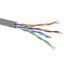 Кабель витая пара U/UTP кат.5E 4х2х24AWG solid нг(А)-LSLTx сер. (уп.305м) DKC RN5EUUA03GY ДКС