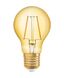 Лампа светодиодная филаментная Vintage 1906 LED CL A FIL GOLD 22 non-dim 2.5W/824 2.5Вт 2400К тепл. бел. E27 220лм 220-240В (замена 22Вт) зол. OSRAM 4058075293199